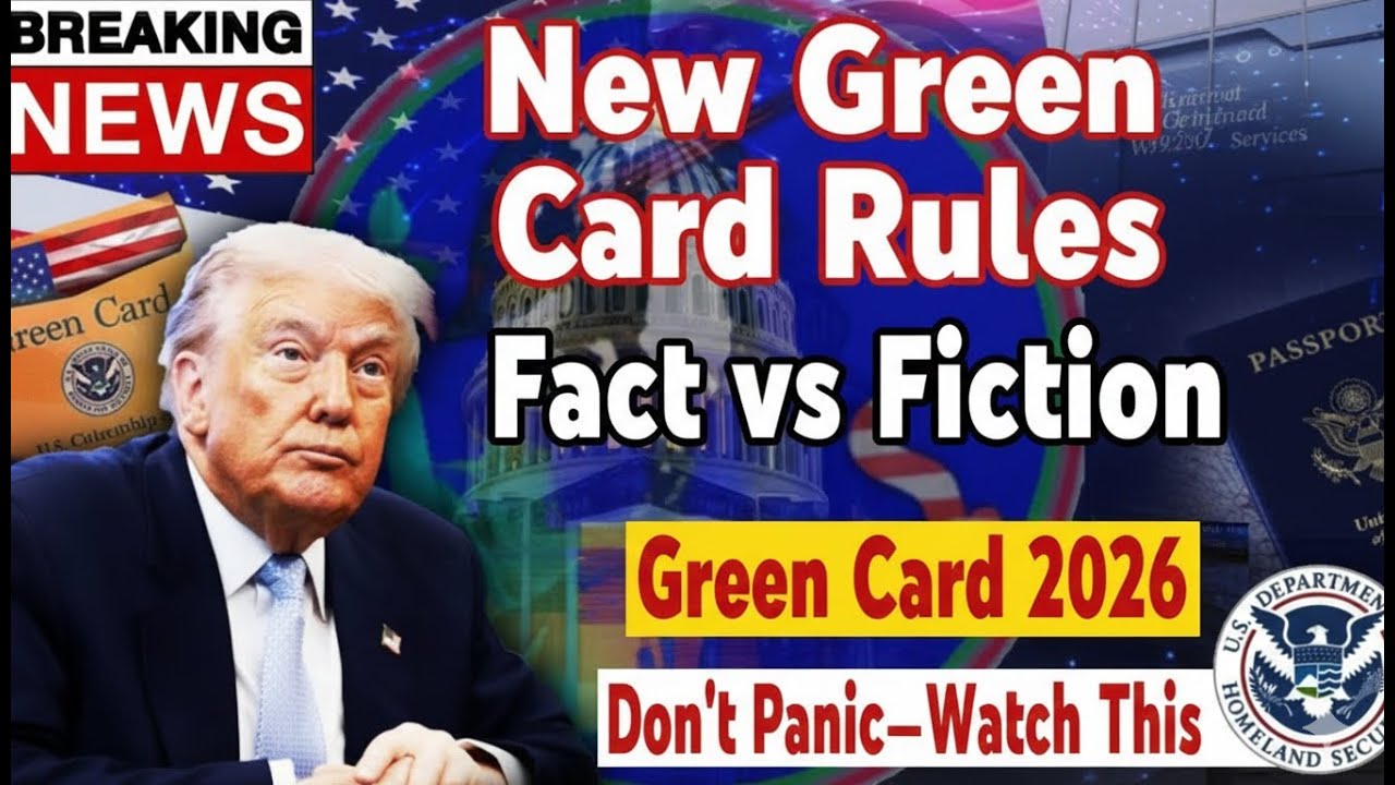 URGENT New Green Card Law 2026  What Permanent Residents Must Do Now
