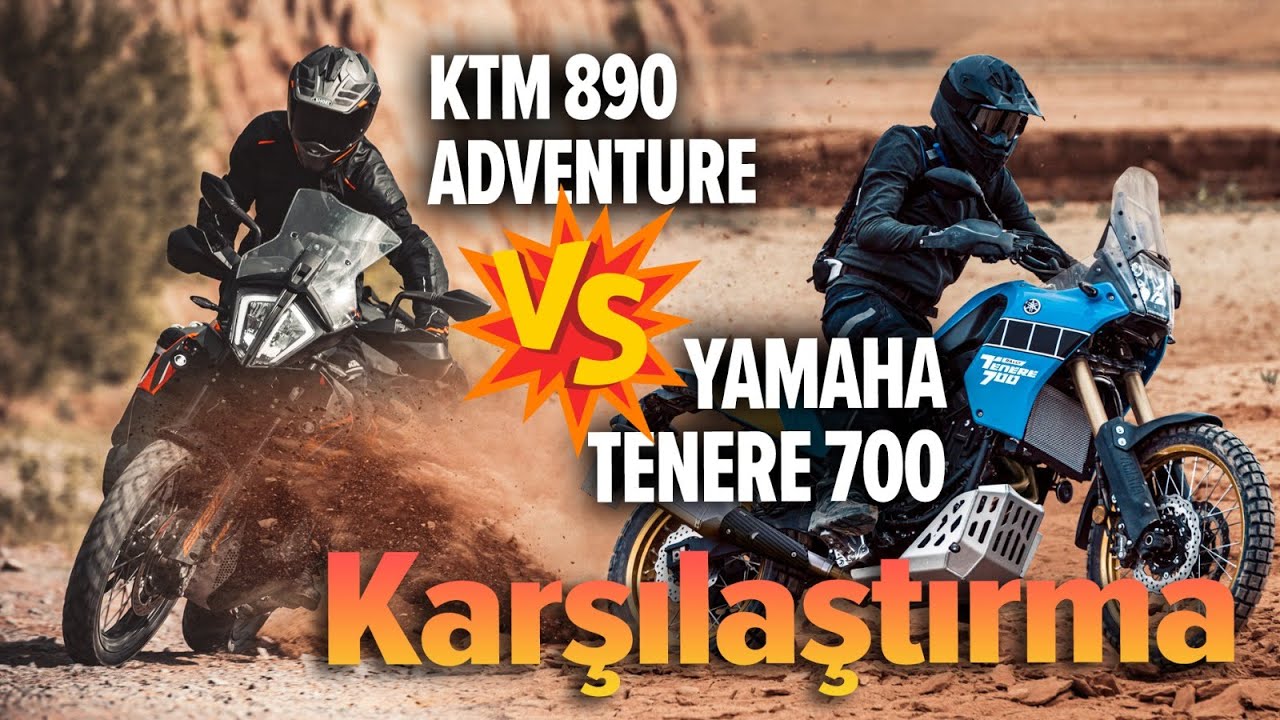 Yamaha Tenere 700 vs KTM 890 Adventure Karşılaştırma
