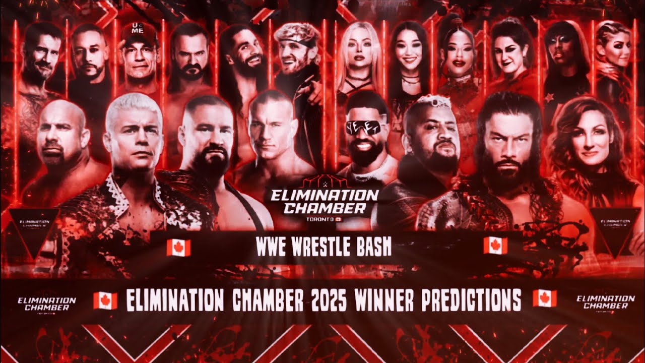 WWE Elimination Chamber 2025 Winners Predictions