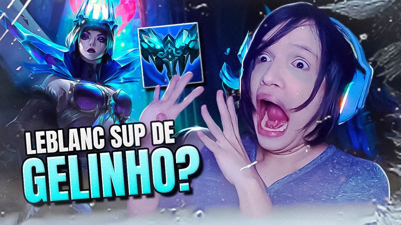 BARRACOS E NOVO META: TRUQUEI TODO MUNDO COM ESSA BUILD | LEBLANC SUP GAMEPLAY | League of Legends