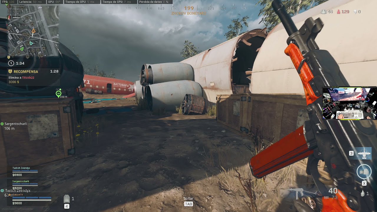 persecucion inter-dimensional en Warzone Verdansk
