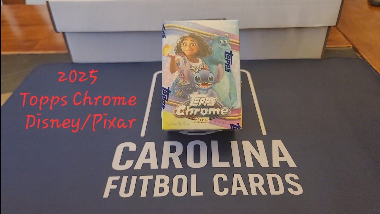 Открытие коробки с бластерами Topps Chrome Disney 2025 года! 🎉 Микки, Минни и другие волшебные рывки