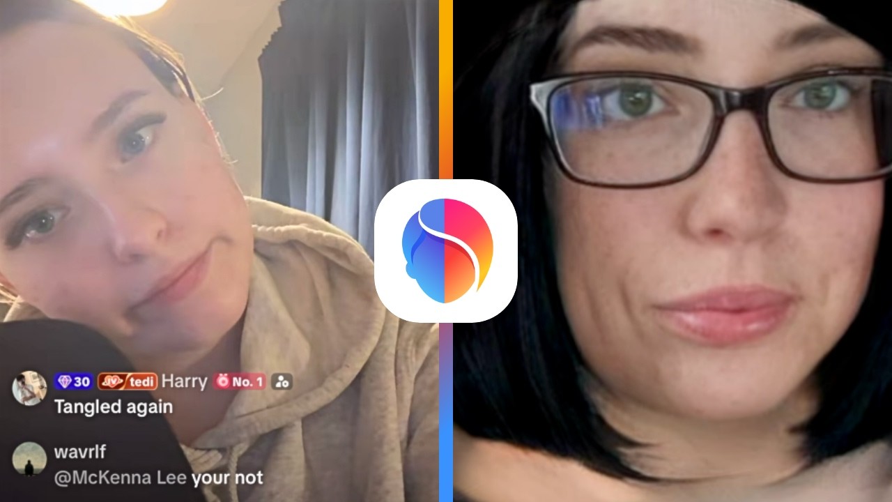 Trolling strangers on TikTok Live (FaceApp)..