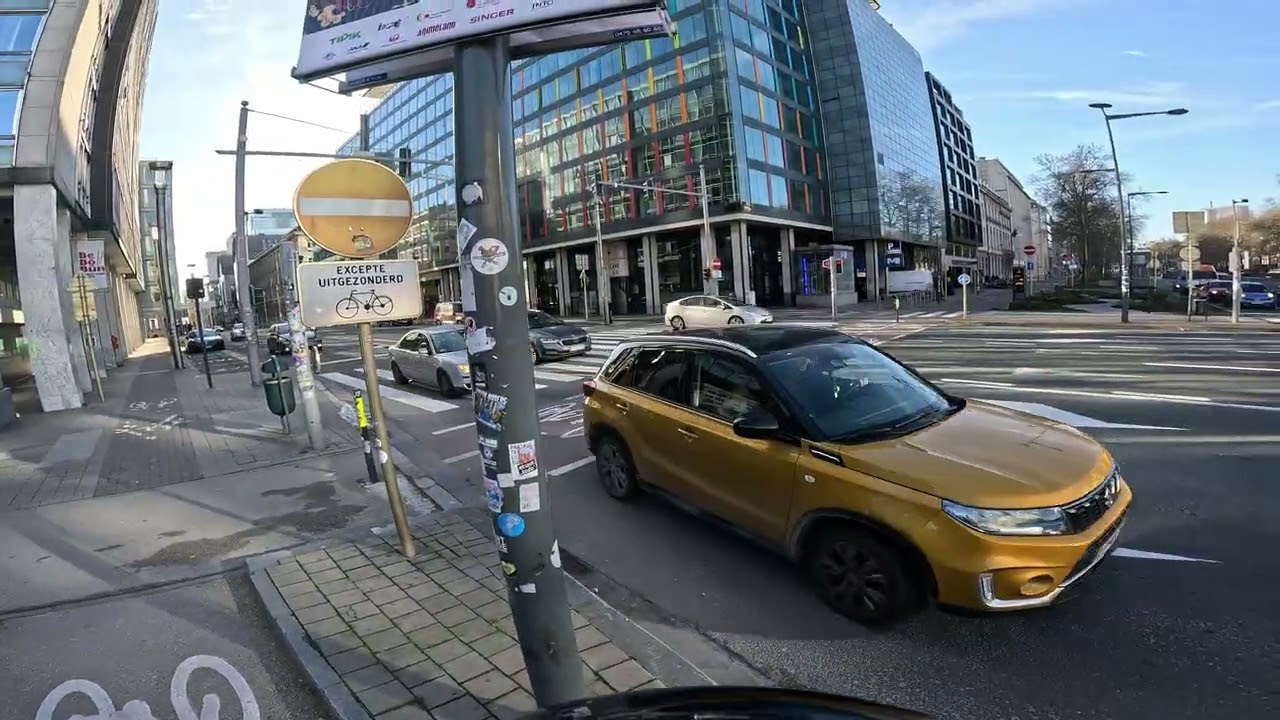 E-scooter in BXL (Evere-City Center-Ixelles-Evere)