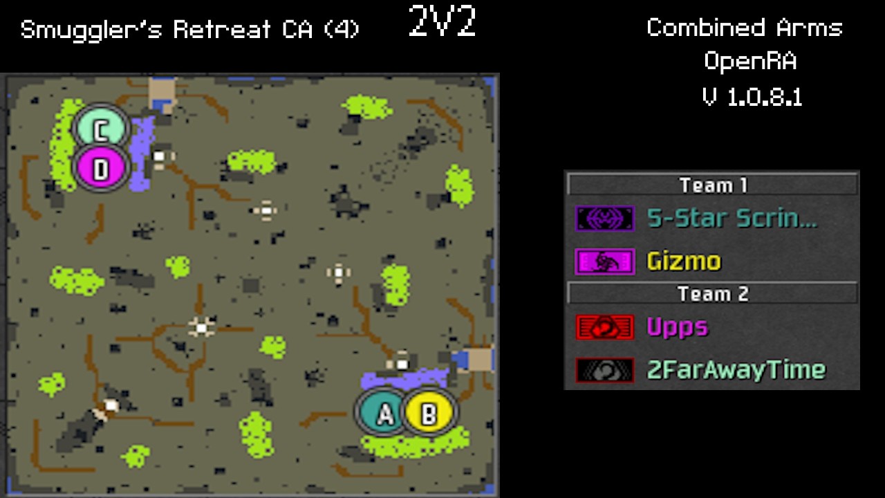 325# - Shadow - 6 - 10/02/2026 - 2v2 - Combined Arms V1.0.8.1 (OpenRA)