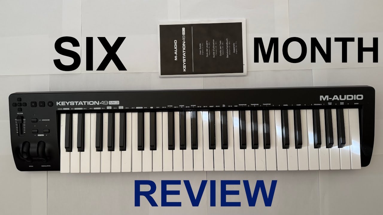 M-AUDIO Keystation 49 MK 3 Midi Keyboard 6 month REVIEW