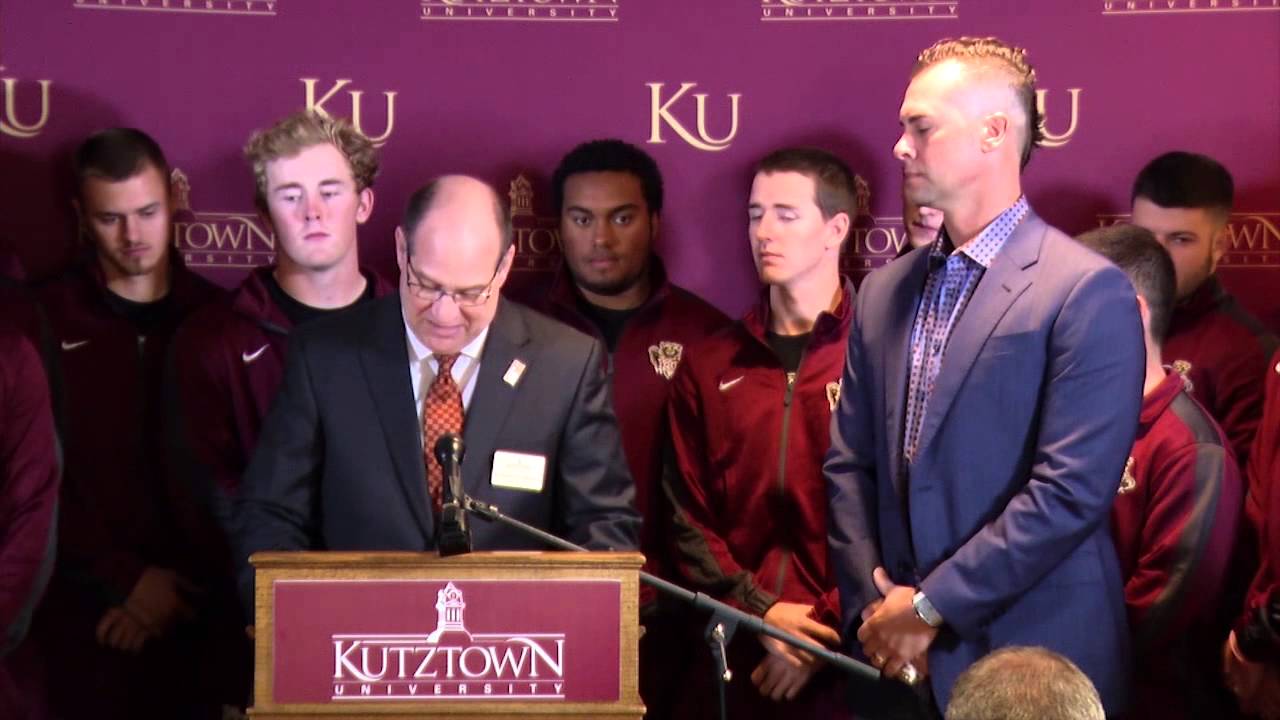 Ryan Vogelsong Award Ceremony at Kutztown University