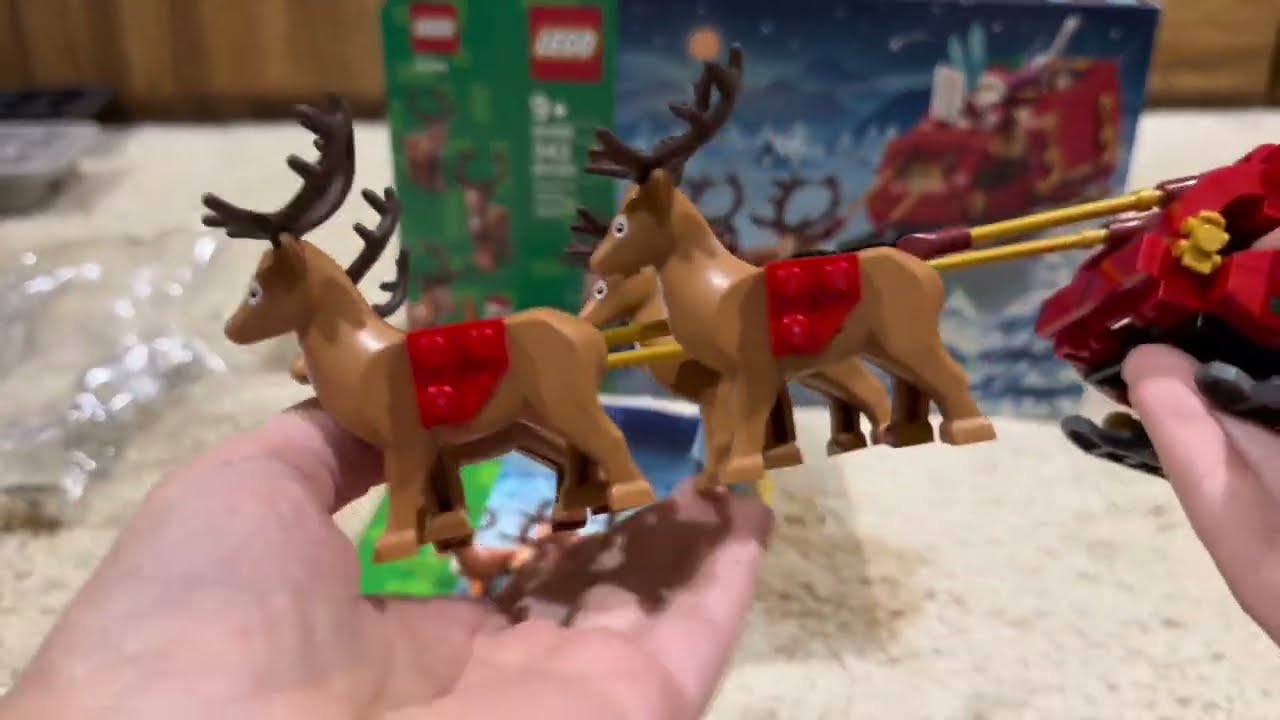 LEGO Santa’s Sleigh 2021 Holiday Set 40499 Review