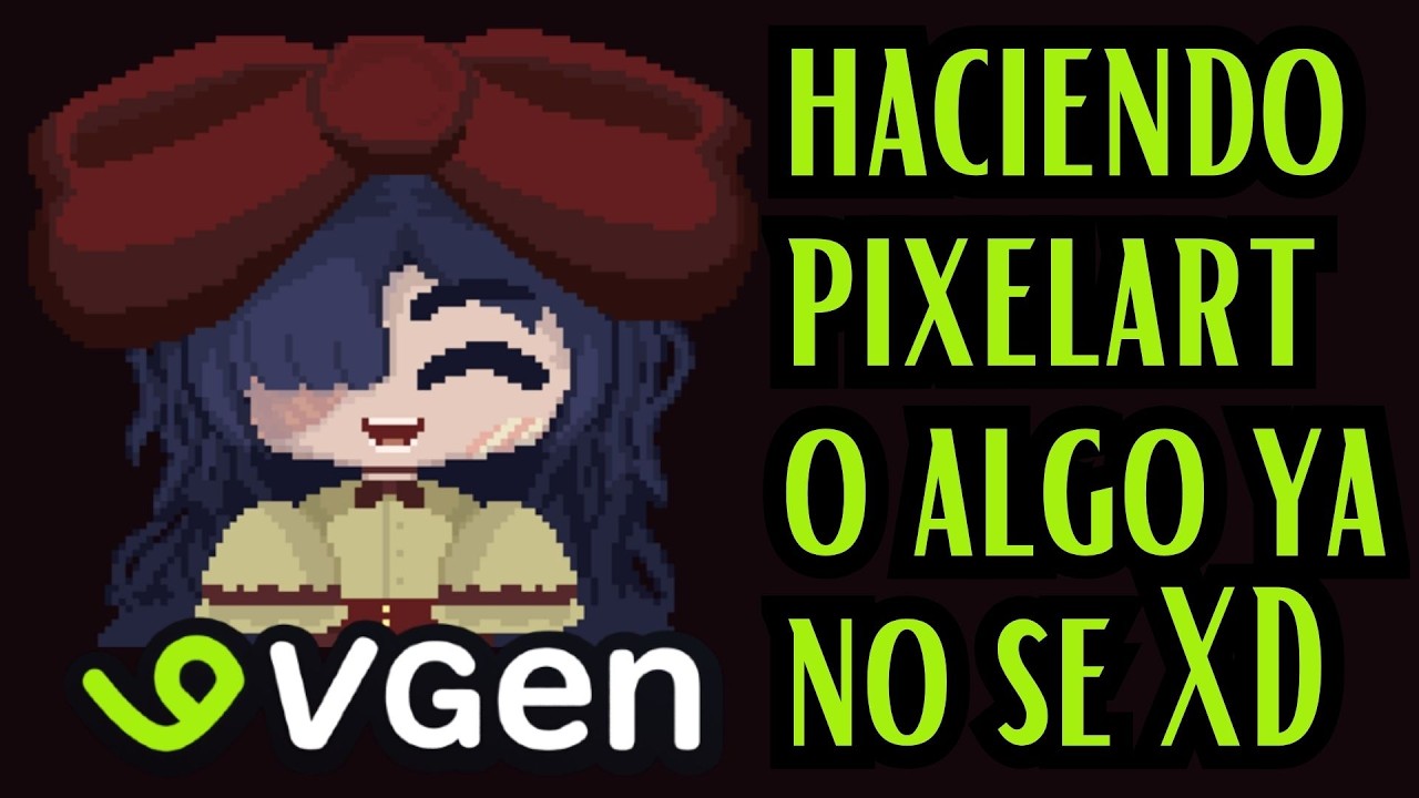YCH PIXELART Creando Nuevas bases para VGEN | dibujando y charlando | Vtuber Dolly Solita