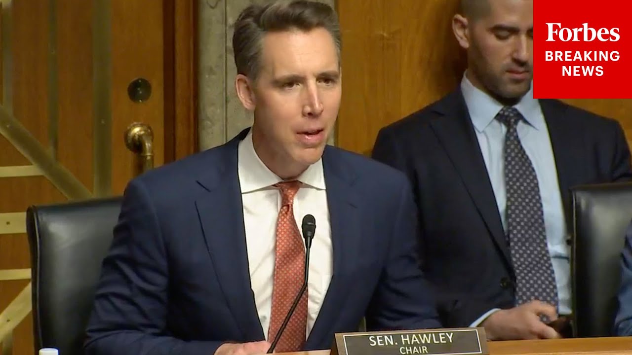 Josh Hawley Leads Senate Homeland Security Committee Hearing On Fire Apparatus Crisis In The U.S.