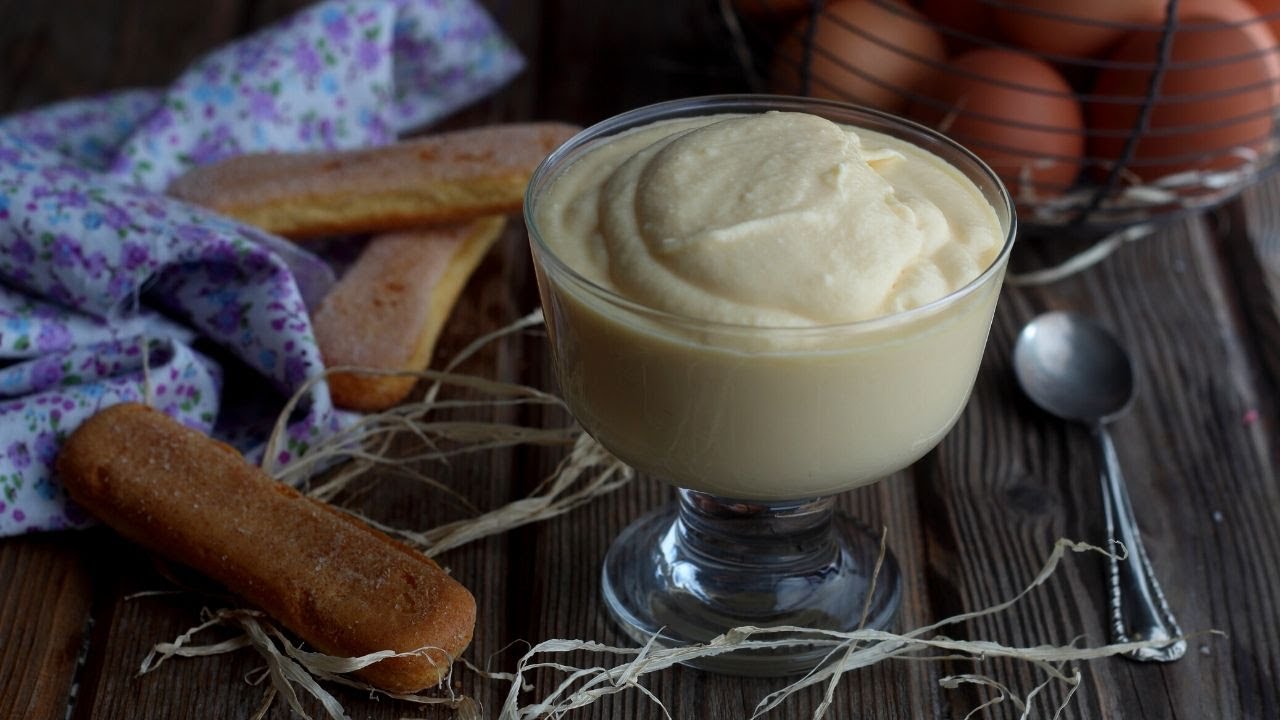 CREMA AL MASCARPONE CON LE UOVA PASTORIZZATE anche senza termometro