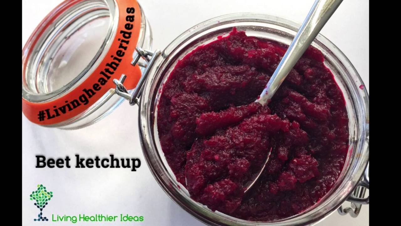 DIY How to make beet ketchup