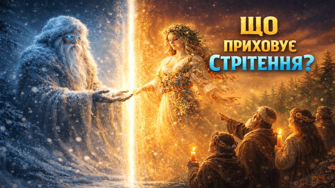 ТАЄМНИЦІ СТРІТЕННЯ 🌗 — як язичницьке свято стало церковним! | Лекція для сну 🛌