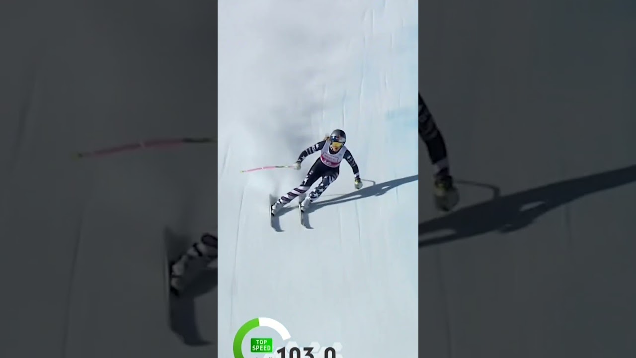 NIESAMOWITY start Lindsey Vonn w zjeździe podczas Alpejskiego Pucharu Świata