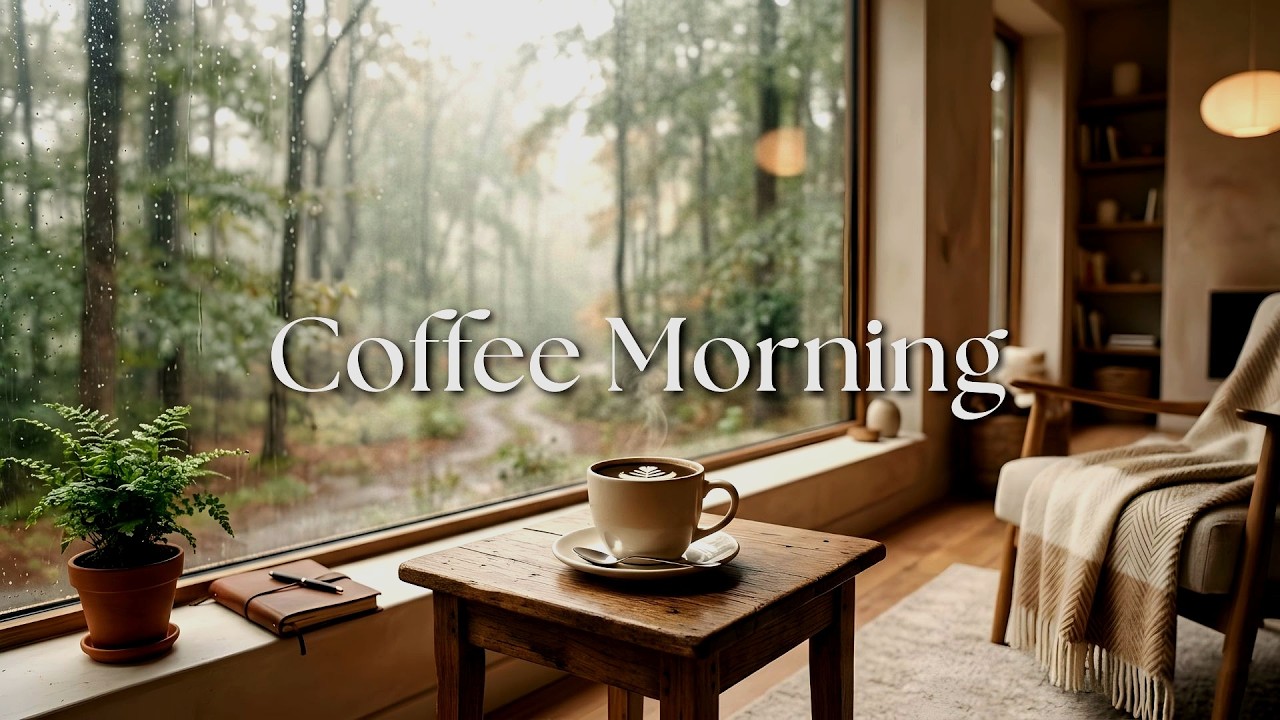 Coffee Morning Jazz ☕ Smooth Bossa & Piano for Relaxing Focus (3 Hours)