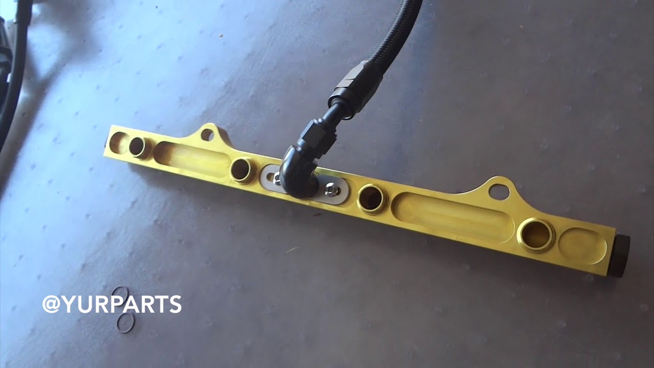 K-TUNED K20 K24 SERIES CENTER FEED FUEL RAIL KIT  UNBOXING!!