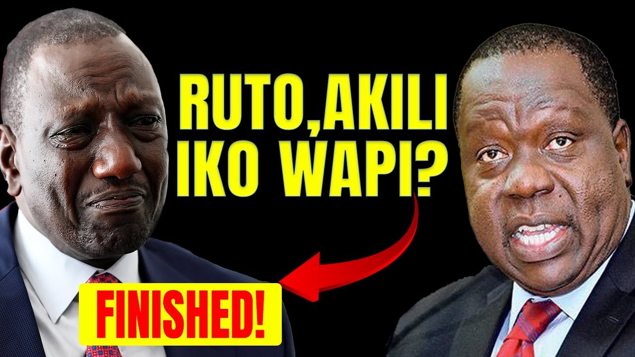 Huu Wimbo Wa Fred Matiang'i Tumia Akili Wamkera Rais Ruto