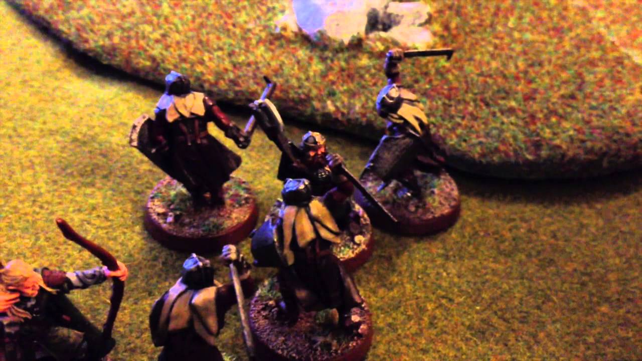 Lord of the Rings SBG Scenario Battle Report - Ambush at Amon Hen Part 1
