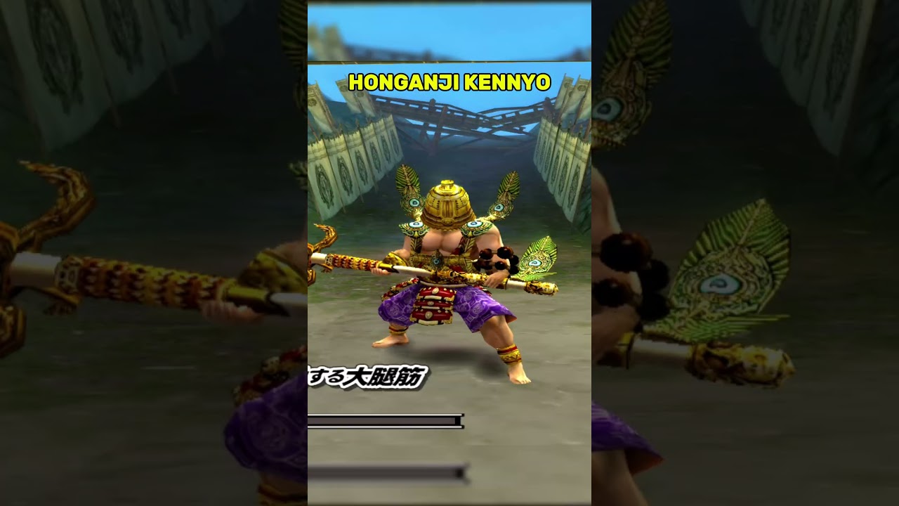 All Characters Basic Attack in Sengoku Basara 2 Heroes! (Part 3) #Basara2Heroes #Shorts