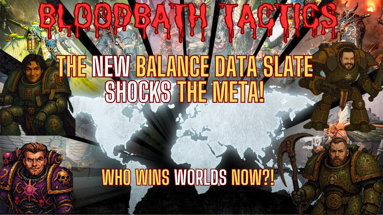 The New  Warhammer 40k balance data slate shocks the meta!