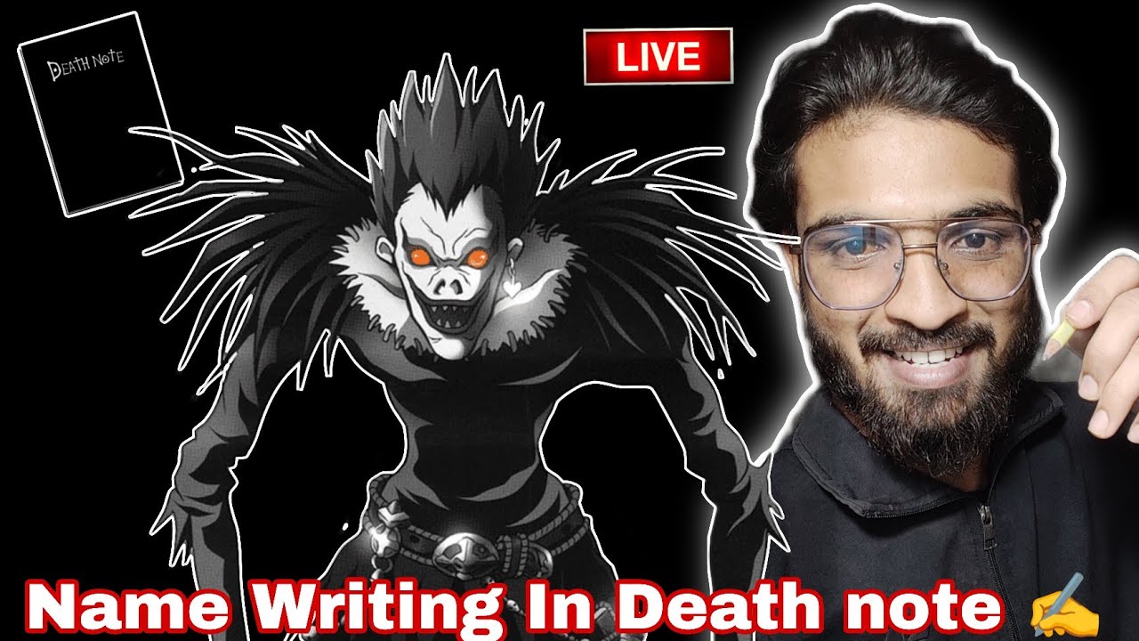 Name Writing in Death Note LIve.
