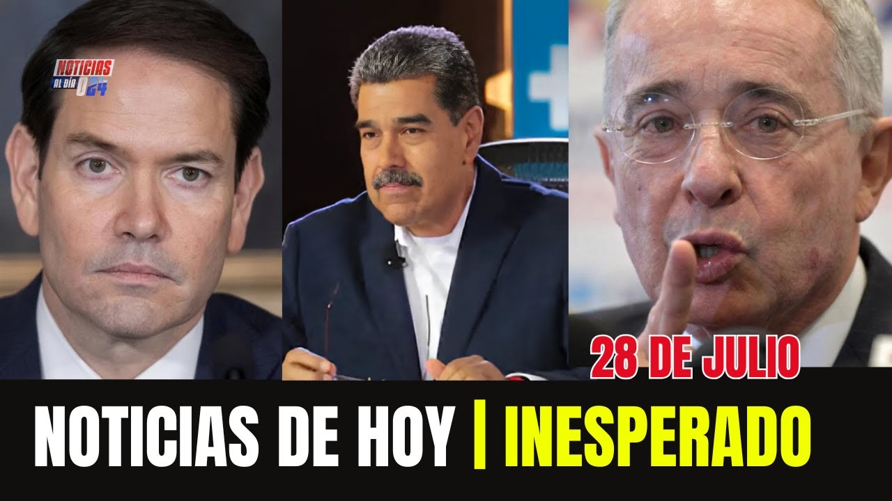 &iexcl;Hist&oacute;rico! Marco Rubio va contra Maduro y Uribe es declarado culpable: Petro reacciona🔥
