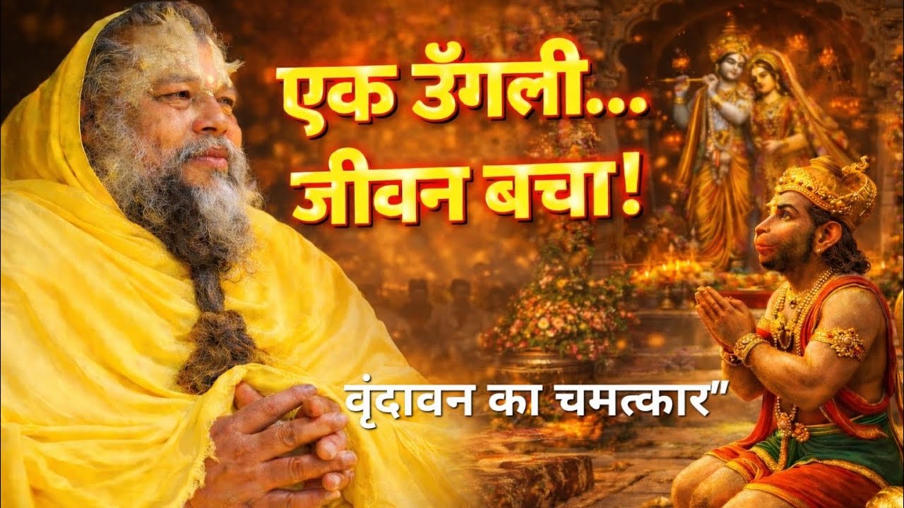 !!🌿एक उँगली टूटी और पूरा जीवन बच गया!वृंदावन की अद्भुत कृपा का रहस्य🌿!! #ekantikvartalap 