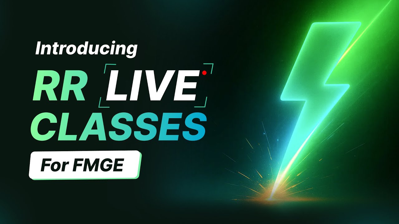 Introducing RR LIVE Classes For FMGE | Starting 4th November 2025 | PrepLadder