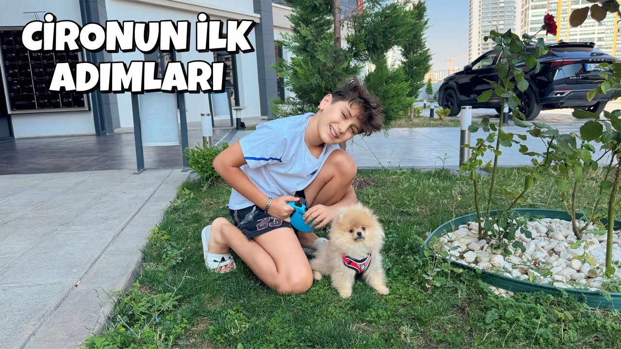 CİROYU İLK DEFA DIŞARI ÇIKARDIK !! CİRONUN İLK ADIMLARI