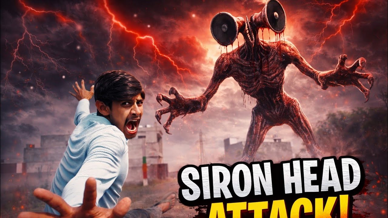 SIRON HEAD ATTACK 😱 || Real life 