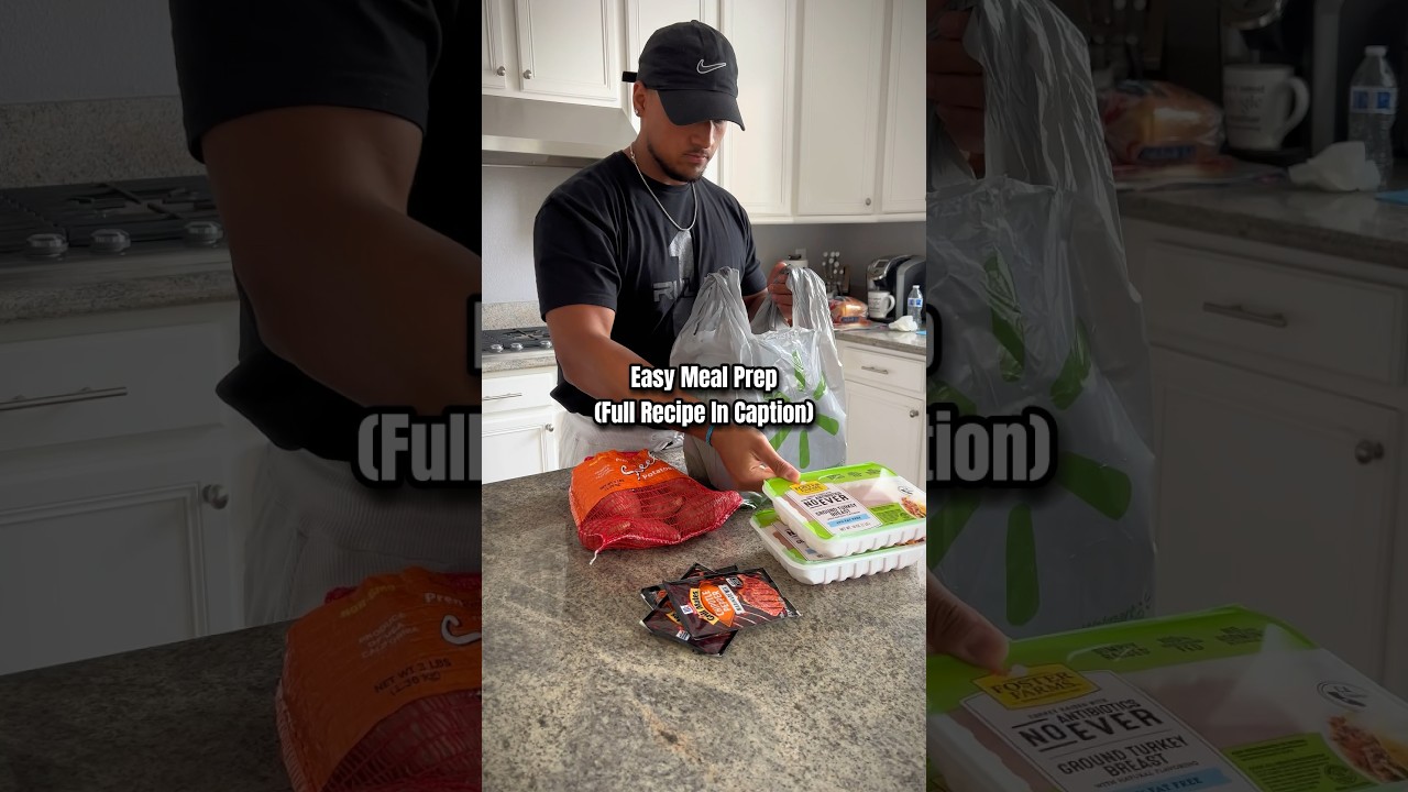 Meal Prep: Chipotle Chicken & Sweet Potato #gym #cookingshow #workout #cookingvlog #cooking #recipe