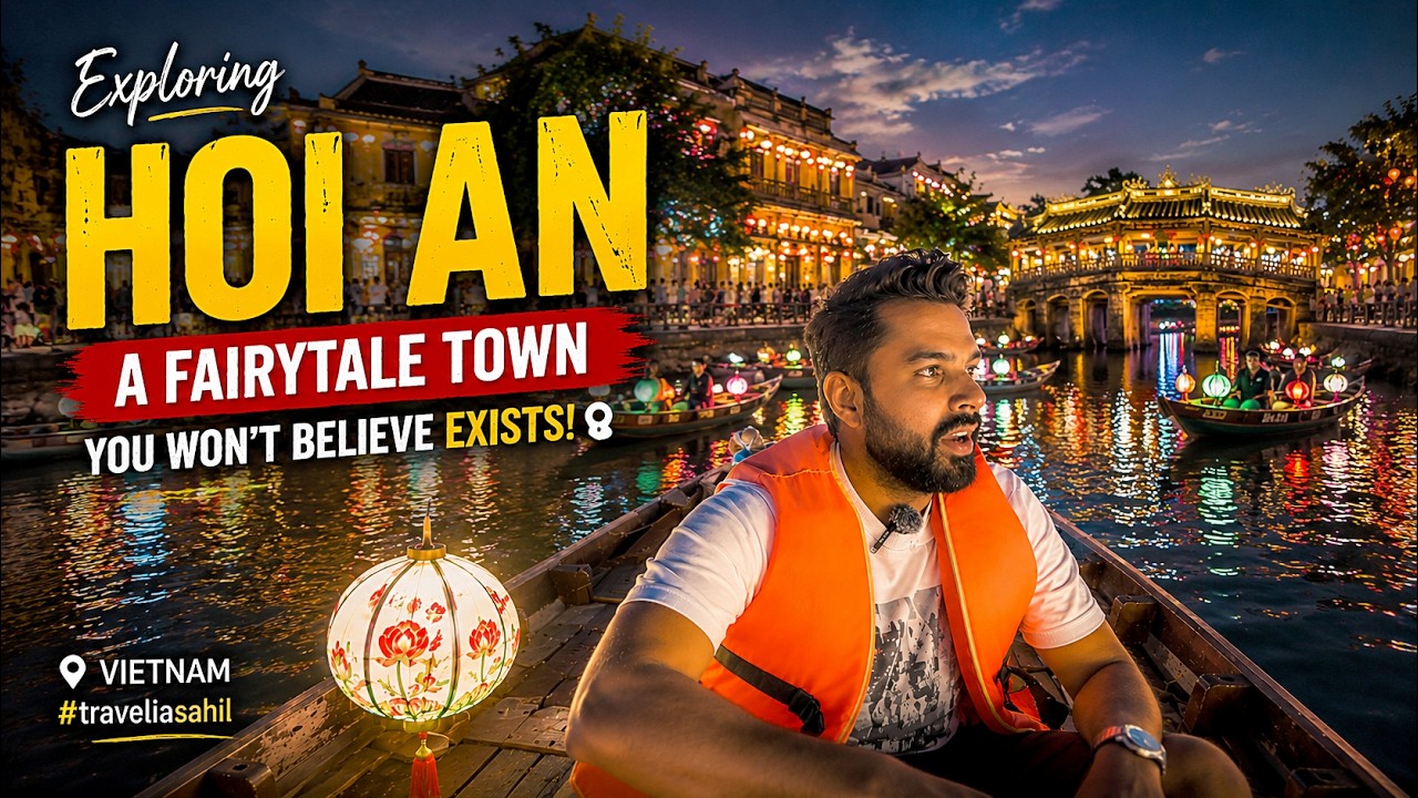 Exploring HOI AN | A FAIRYTALE TOWN You Won’t Believe Exists! 📍Vietnam #traveliasahil