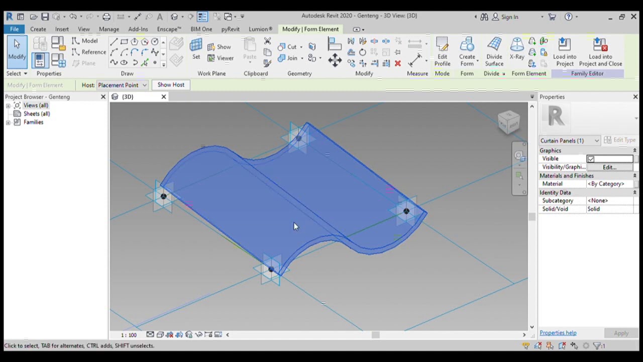 Revit Family Tutorial : Family Atap Genteng (Roof Tile)