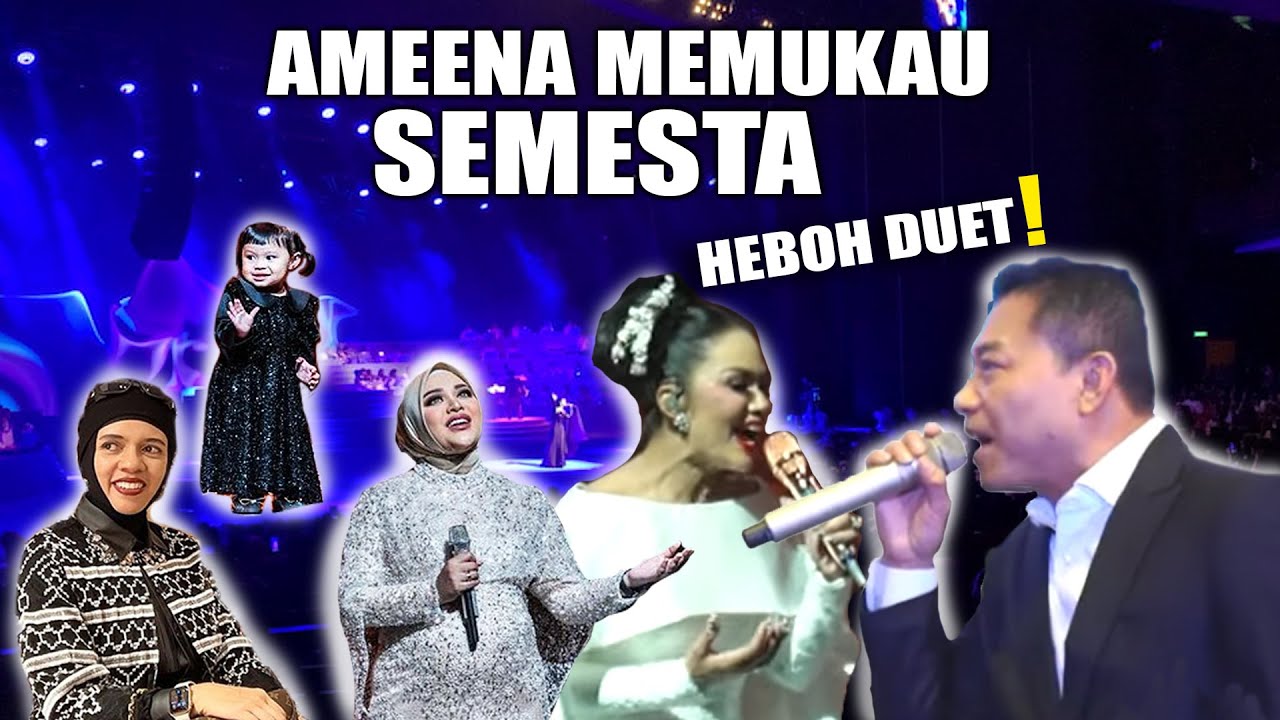 AMEENA MEMUKAU SEMESTA | HEBOH!! DUET ANANG KRISDAYANTI SETELAH BELASAN TAHUN
