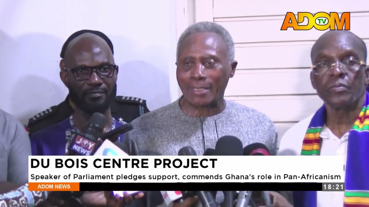 DU Bois Centre: Speaker of Parliament pledges support, commends Ghana's role in Pan-Africanism