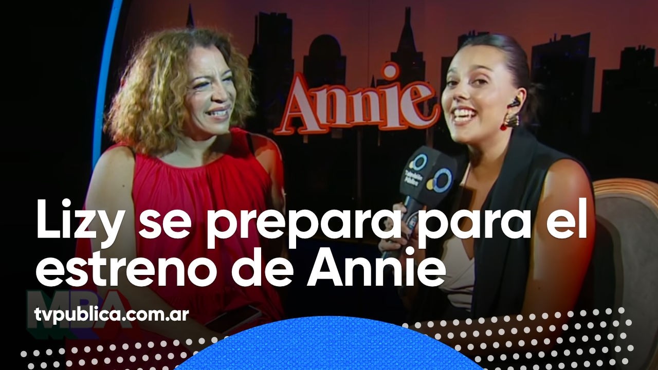 Lizy Tagliani se prepara para el estreno de “Annie” - Mediodía Bien Arriba