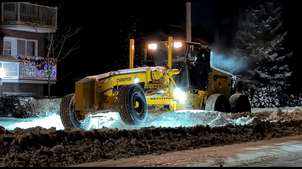 Winter Road Maintenance: Snow Removal Operation