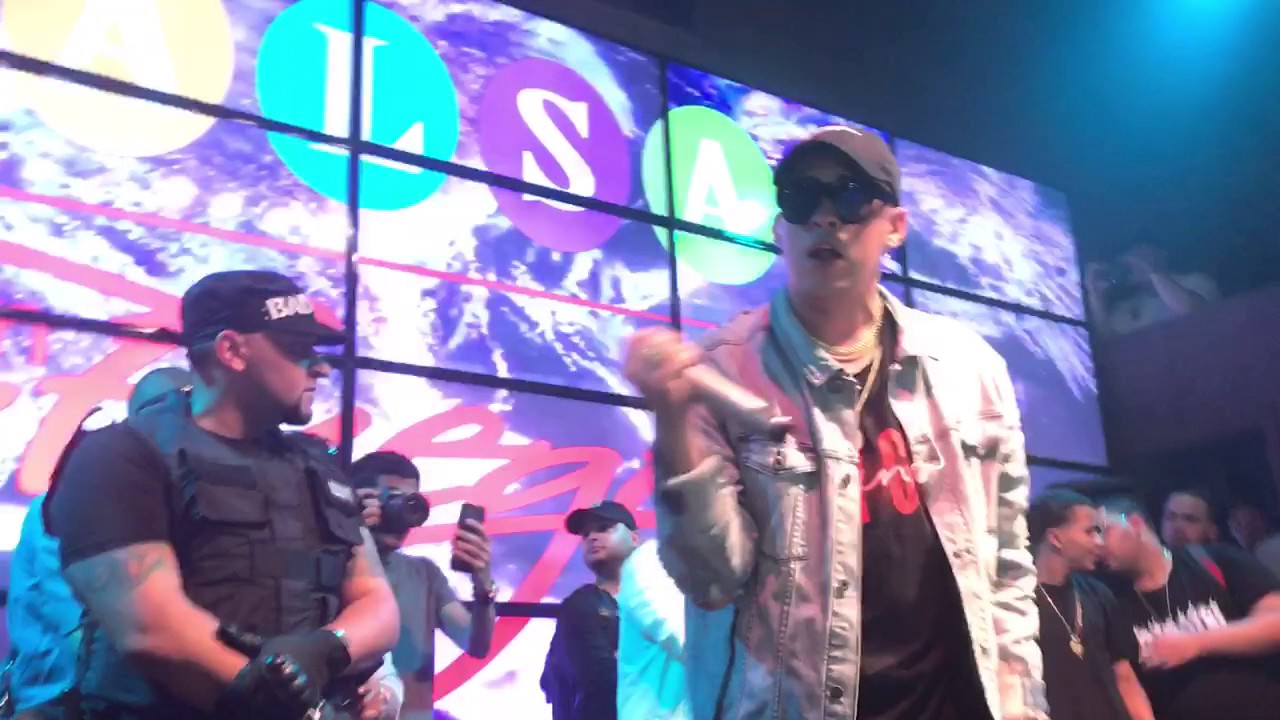 Bad Bunny at Salsa Con Fuego