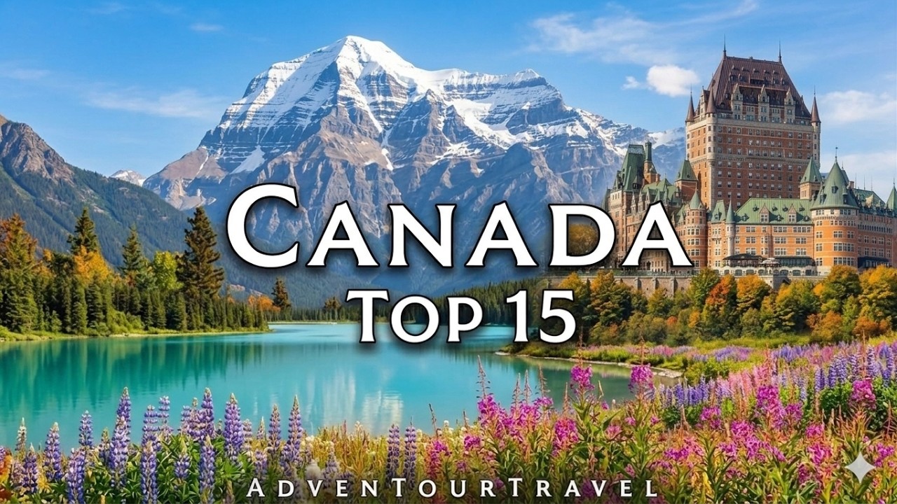 15 лучших мест для посещения в Канаде &mdash; видео о путешествиях