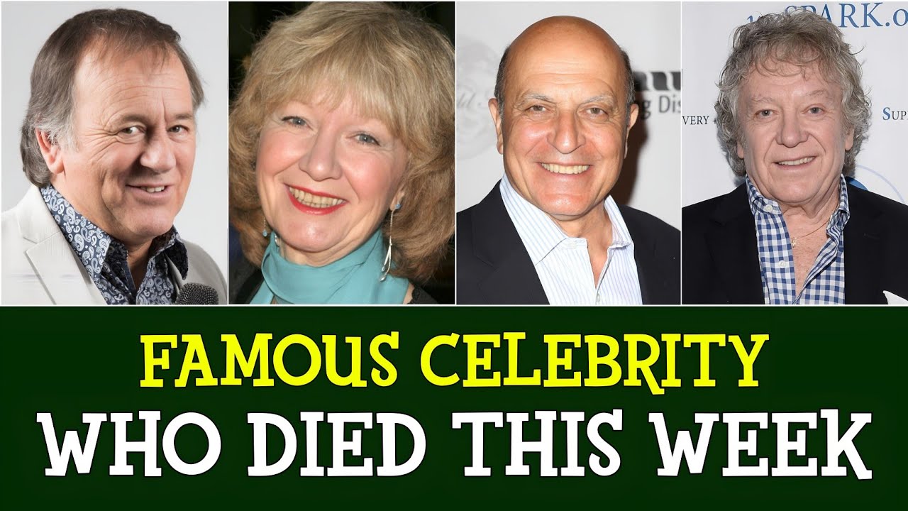 FAMOUS CELEBRITY WHO DIED THIS WEEK - DECEMBER WEEK 2, 2024