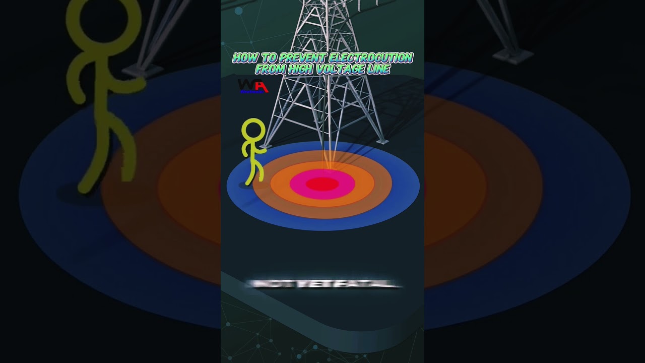 How to prevent electrocution from high voltage line