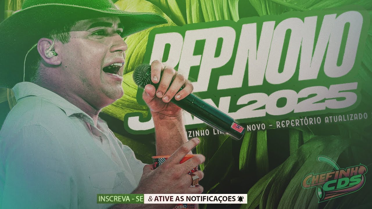 NATANZINHO LIMA 2025 - CD IN&Eacute;DITO [05 M&Uacute;SICAS NOVAS] - REPERT&Oacute;RIO ATUALIZADO JANEIRO 2025