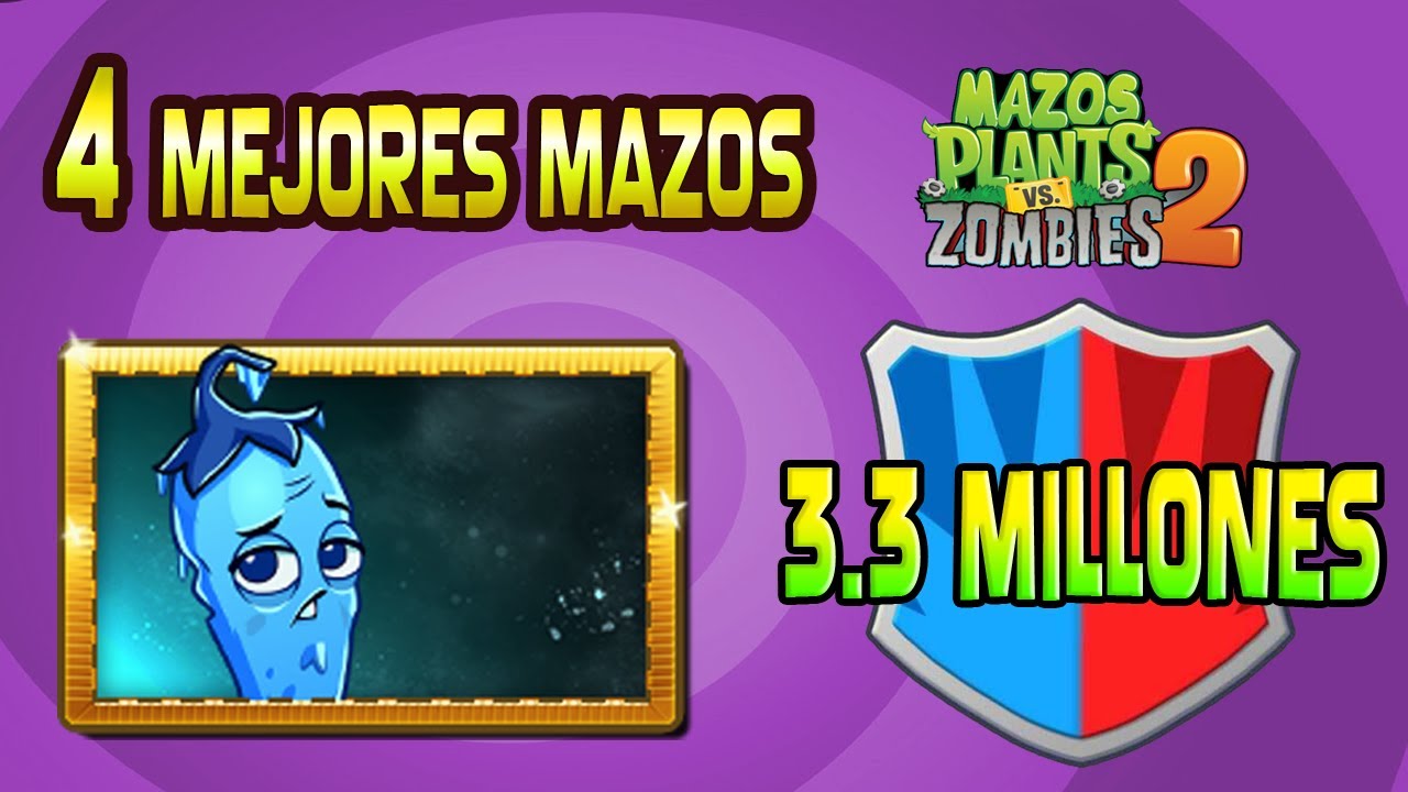 LOS MEJORES MAZOS PLANTS VS ZOMBIES 2 - TORNEO ACTUAL CHILE GÉLIDO NUEVA PLANTA PVZ 2 ARENA