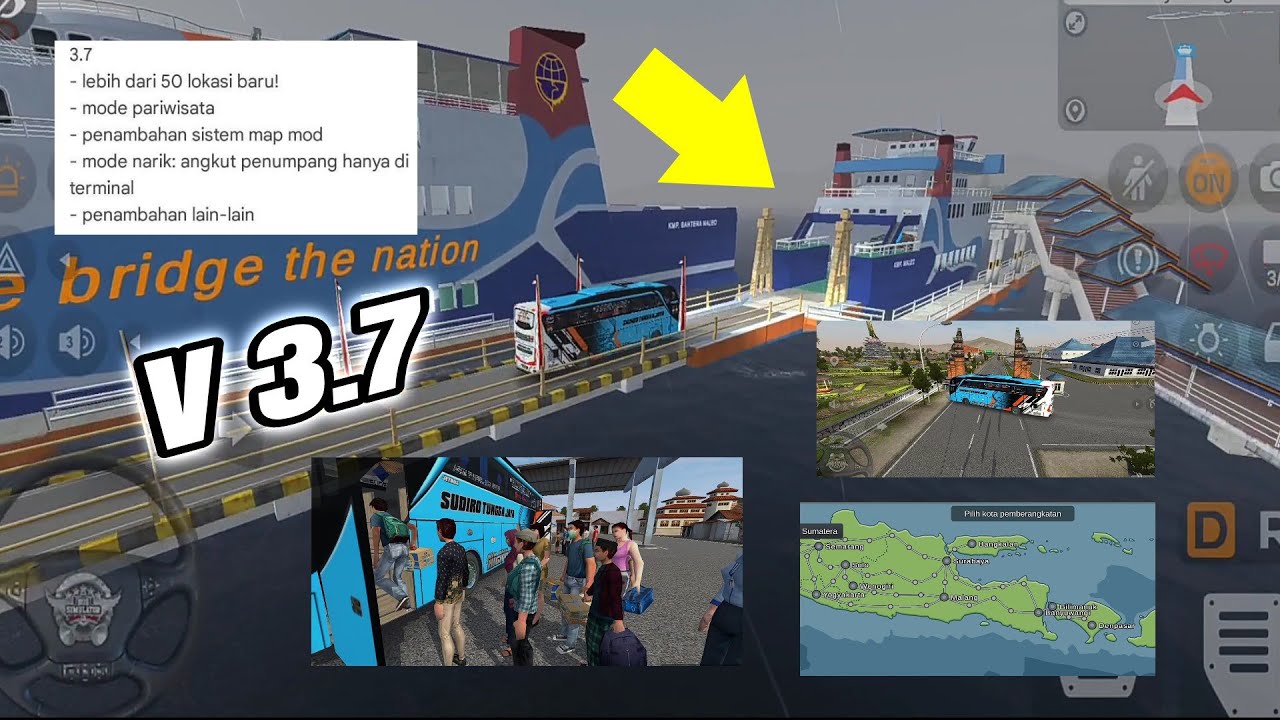 BUSSID V3.7 - FIRST GAMEPLAY HD