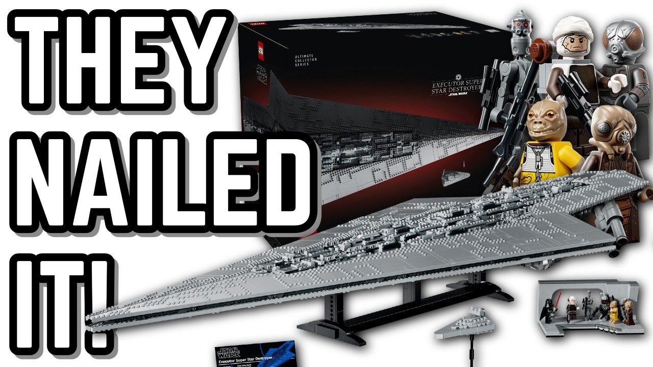 LEGO УДАЛСЯ новый набор Star Wars UCS Executor Super Star Destroyer! (Набор 75457)