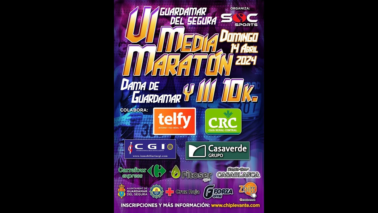 VI Medio Maratón Dama de Guardamar del Segura y III 10K