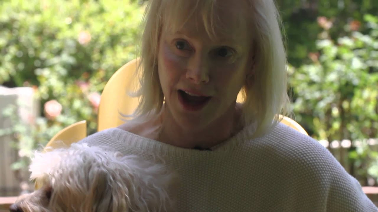 Celebrity SONDRA LOCKE and her pets at PET WISHES by VERONA