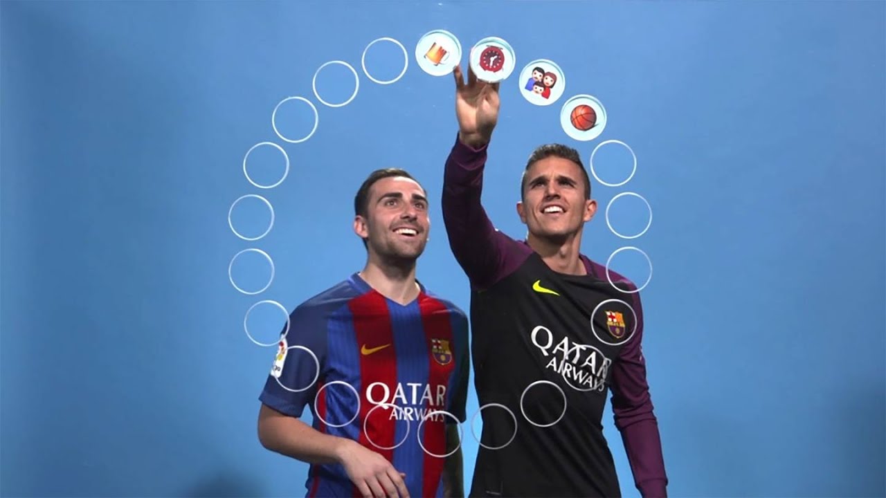 BARÇA EMOJIS: Alcácer & Masip