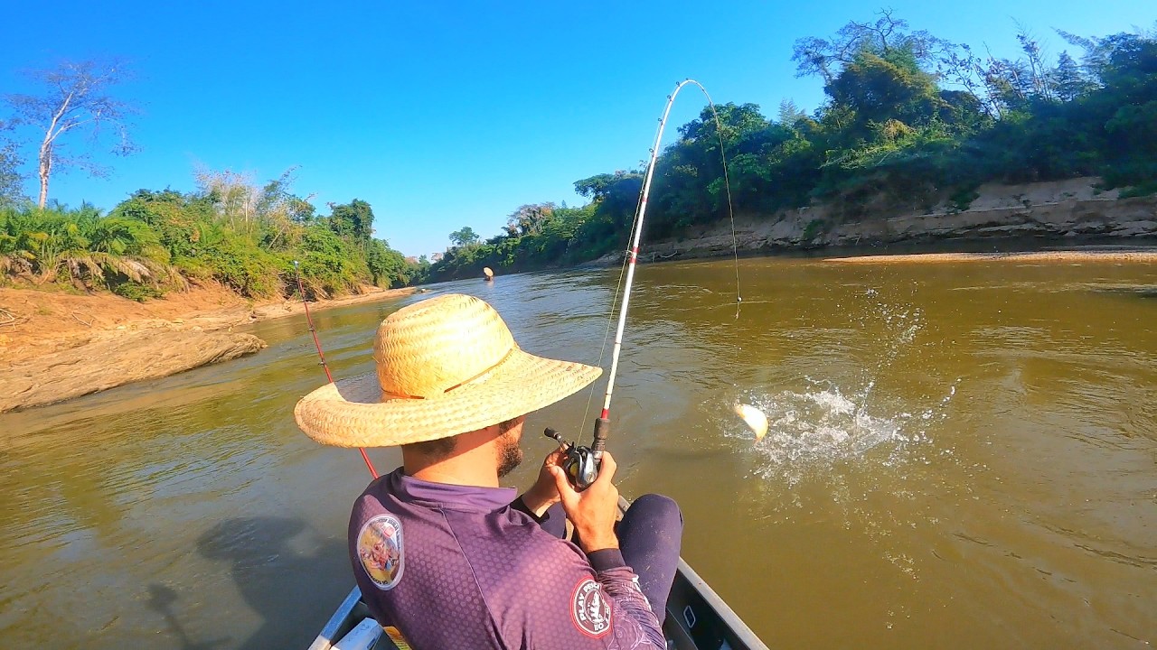 VEJA COMO É FACIL ÉSSA TÉCNICA aprenda um pouco sobre pescaria #riomiranda capelinha