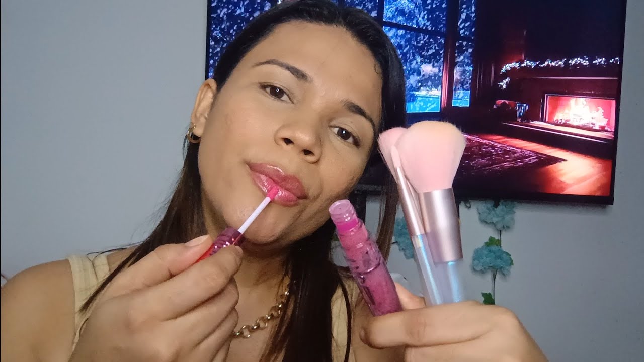 ASMR MAQUILLAJE DE FIN DE AÑO (te consuelo, te dejo hermosa, mientras te relajas)❣️🎄✨